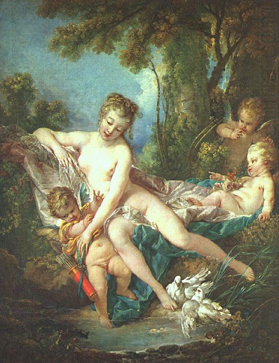 Francois Boucher Venus Consoling Love china oil painting image